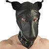 Fetish Collection Leather Dog Hood