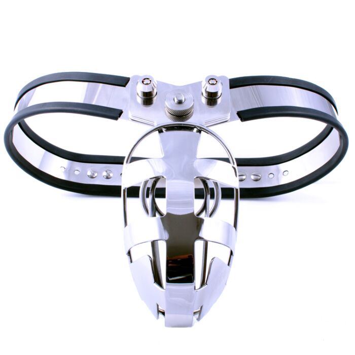 Behind Barz BBCS Complete System With Enclosed Cage Chastity Belt Oval ...