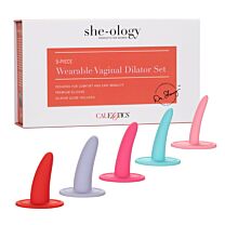 She-Ology 5-Piece Wearable Vaginal Dilator Set. 1