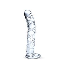 Icicles No 60 Beginner's Slimline Realistic Glass Dildo 5.5 Inches 1