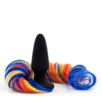 NS Novelties Unicorn Rainbow Tail Butt Plug 1