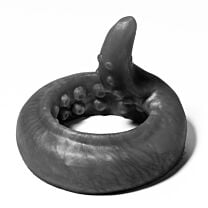 Sinnovator Squid Tentacle Platinum Silicone Cock and Ball Ring 1