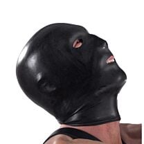 SC Novelties Black Hood with Eye Mouth and Nose Holes 0