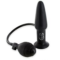 Malesation Inflatable Vibrating Butt Plug 1.7 Inches 1