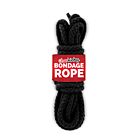 Uberkinky Braided Cotton Bondage Rope Black 16ft 5m 1