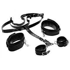 Deluxe Thigh Sling With Wrist Cuffs 1