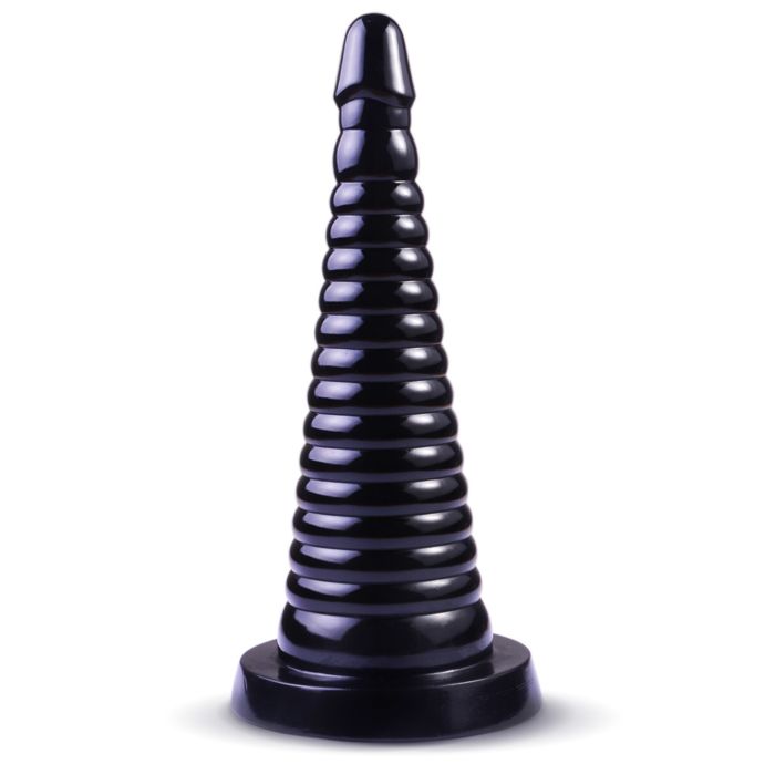 Master Series Giant Ribbed Anal Cone Uberkinky