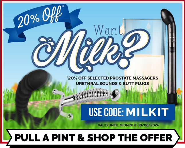 20% off  Prostate Milking