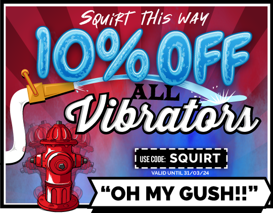 10% off all vibrators