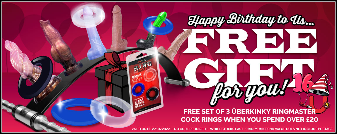 Free set of Cock Rings with orders over £20
