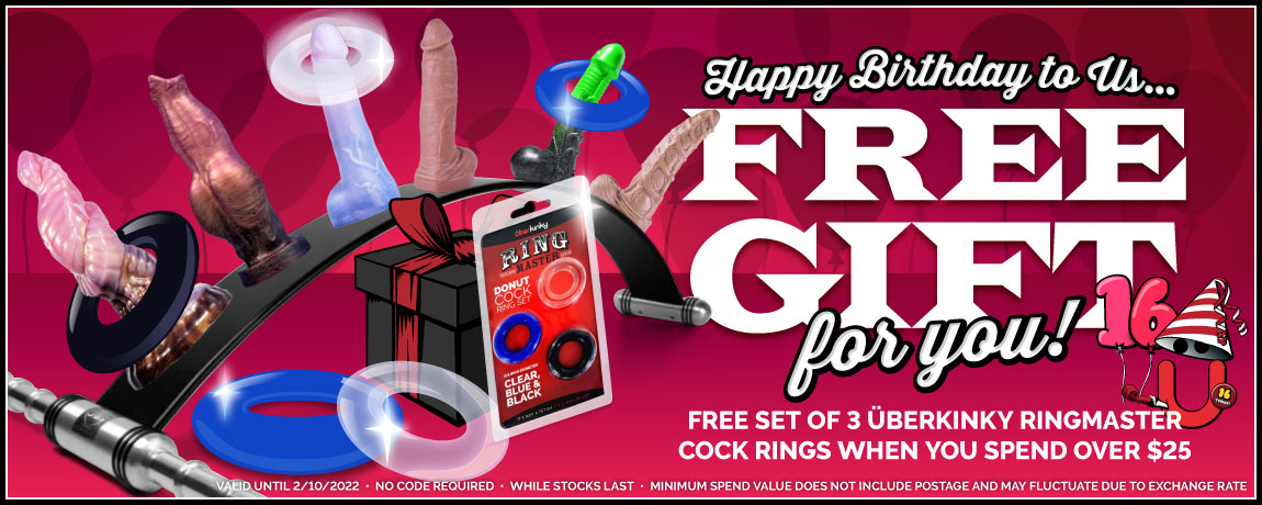 Free set of Cock Rings with orders over $25