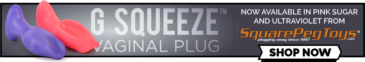 SquarePegToys® G Squeeze™ Vaginal Plug