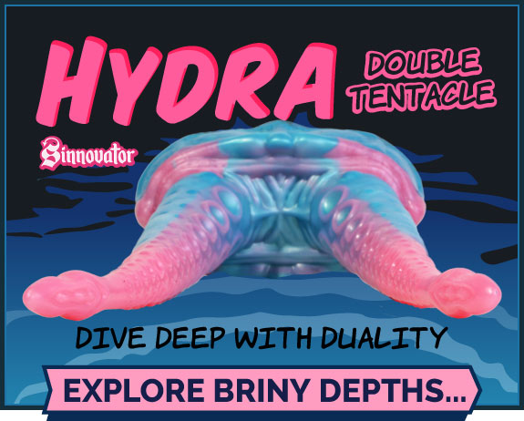 Sinnovator Hydra Platinum Silicone Dildo
