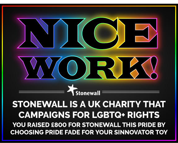 Sinnovator Stonewall Donation