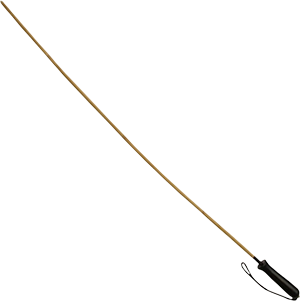 Manila Unskinned Cane with Wooden Grip